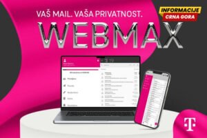 Crnogorski Telekom: WebMax – siguran email servis koji čuva vašu privatnost