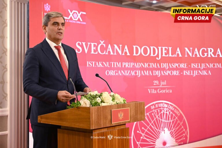 Ibrahimović: Dijaspora je jedan od najvećih razvojnih potencijala i oslonac međunarodnog ugleda Crne Gore
