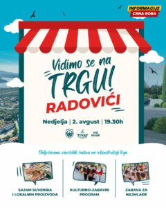 Završeno uređenje centralne javne površine u Radovićima: 450.000 eura za novi izgled Mjesnog trga