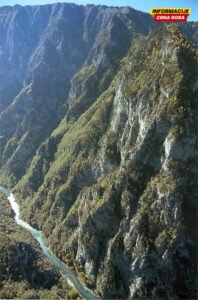 Kanjon rijeke Tare: najdublji kanjon u Evropi