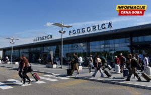ACG: Ograničen pristup terminalu Aerodroma Podgorica zbog povećanog saobraćaja