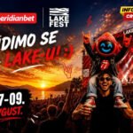 Meridianbet ponovo uz najveći muzički spektakl ljeta – Lake Fest 2026