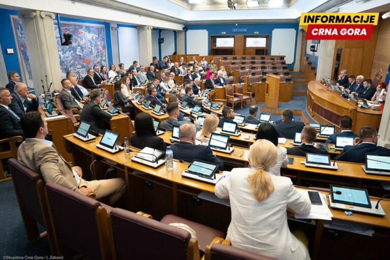 Za 24. avgust zakazane dvije vanredne sjednice Skupštine