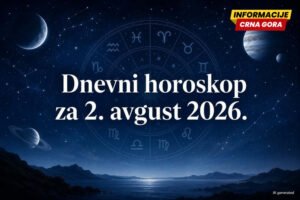 Dnevni horoskop za nedjelju, 2. avgust 2026.