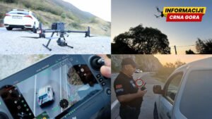 Za volanom: Kako policija u CG dronom otkriva najteže prekršaje u saobraćaju?
