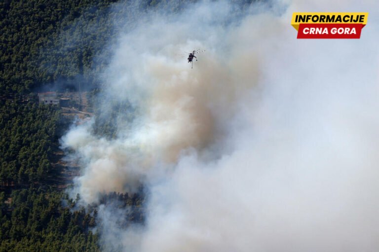 Sudar dva helikoptera za gašenje požara blizu Atine, ne zna se stanje posada