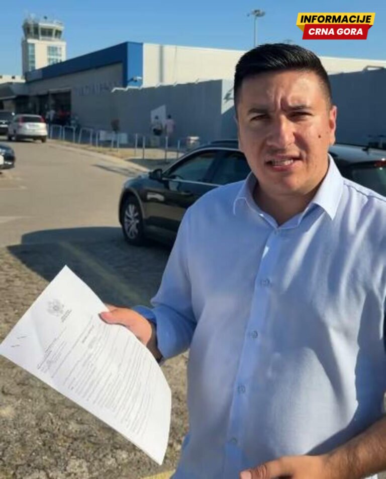 Dajković pokazao zapisnik Uprave carina, tvrdi da ga je pretresala i zadržala policija, dobio podršku i od Vučevića