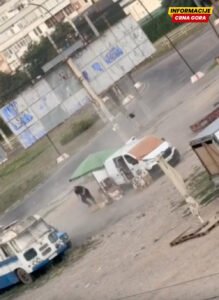 Dron lovio uličnog prodavca u Hersonu