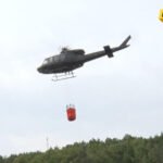 Požar kod Velestova i Čeva prijeti kućama, helikopteri MUP-a gase vatru iz vazduha