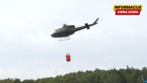 Požar kod Velestova i Čeva prijeti kućama, helikopteri MUP-a gase vatru iz vazduha