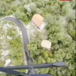 Ministarstvo odbrane: Vojska Crne Gore iz vazduha pomagala gašenje požara u Velestovu i na Čevu