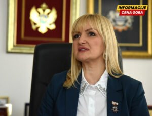 Borovinić Bojović podnijela ostavku na odborničku funkciju: Potpredsjednica Vlade postupila po mišljenju ASK
