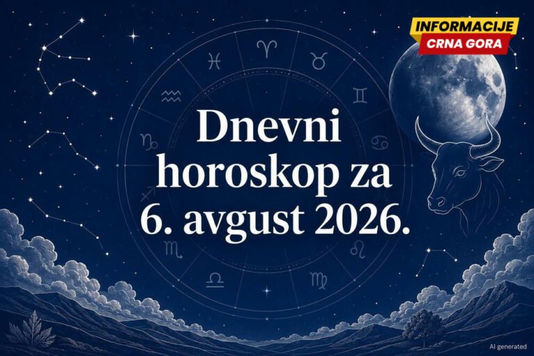 Dnevni horoskop za četvrtak, 6. avgust 2026.