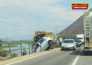Saobraćajne nezgode kod Velikog pijeska i Vranjine, povrijeđene dvije osobe