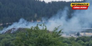 Velike vrućine ponovo aktivirale deponiju piljevine u Pljevljima
