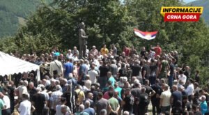 Spomenik Pavlu Đurišiću i dalje van domašaja, pristalice četničkog pokreta održavaju tradicinalni skup u Gornjem Zaostru