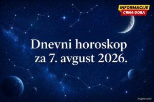 Dnevni horoskop za petak, 7. avgust 2026.