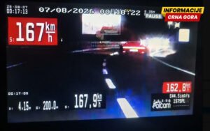 Tri vozača uhapšena u Baru, jedan vozio 167 kilometara na sat