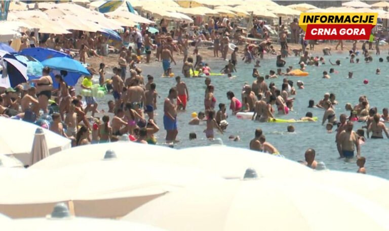 Preko 173.000 turista boravi u Crnoj Gori
