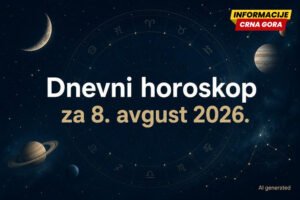 Dnevni horoskop za subotu, 8. avgust 2026.