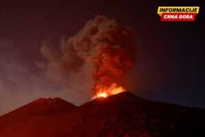 Oblak pepela sa Etne zaustavio dolaske na aerodrom u Kataniji na Siciliji