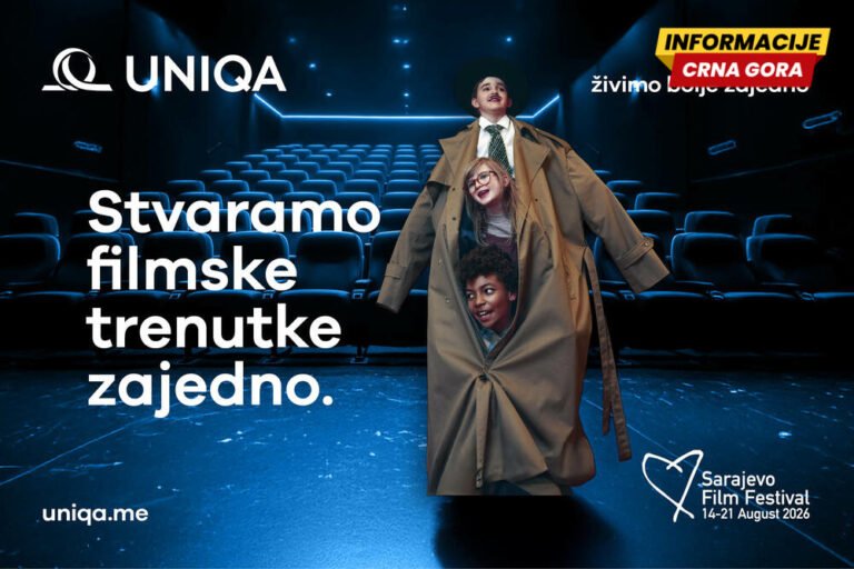 Četvrtu godinu zaredom: Sarajevo Film Festival i UNIQA nastavljaju partnerstvo koje povezuje cijelu regiju