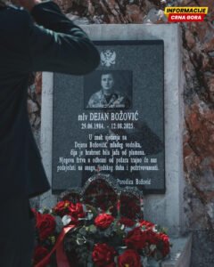Obilježena godišnjica pogibije vojnika Božovića; Krapović: Pokazao spremnost da živote drugih stavi ispred sopstvenog