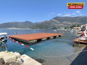 Dozvole s kopna nedovoljne za ponton u moru: “Gugi Commerce” će morati da ukloni plutajuću plažu na Opatovu