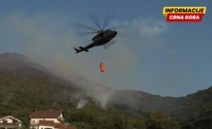 Ćirović: Opasnost od požara kod Herceg Novog nije prošla