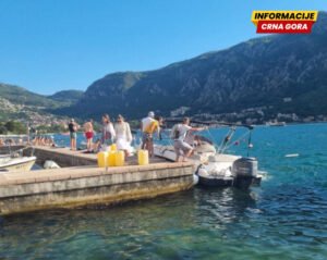 Gorivo u glisere pretaču pored kupača: Pritužbe građana na ponašanje dijela taxi-boat prevoznika u Boki