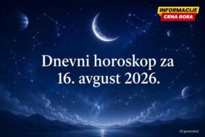 Dnevni horoskop za nedjelju, 16. avgust 2026.