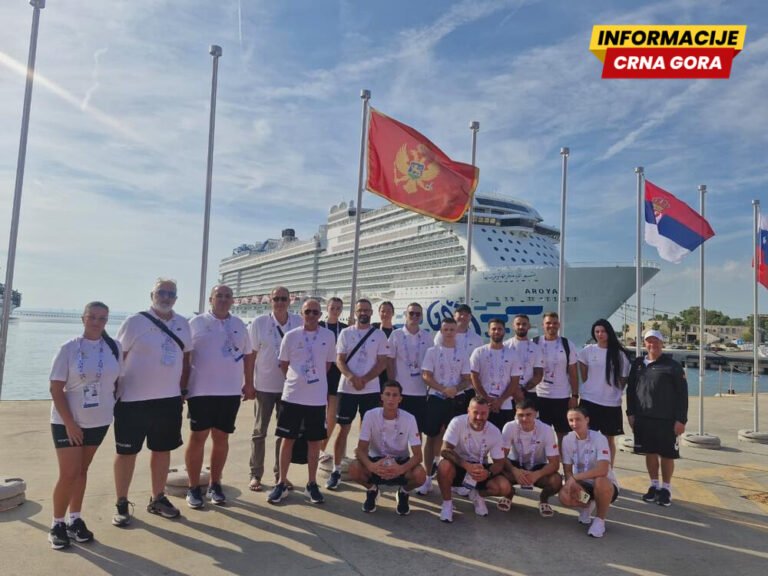 Crnogorska zastava se zavijorila u mediteranskom selu