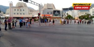 Protest bivših radnika "Primorke" u centru Bara: "Nema otpremnina, ustava, zakona"