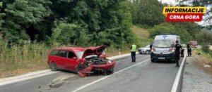Dvije osobe povrijeđene u čeonom sudaru kod Bijelog Polja