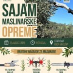Sajam maslinarske opreme u Kući maslina: Savremena tehnologija i vrijedne nagrade za maslinare