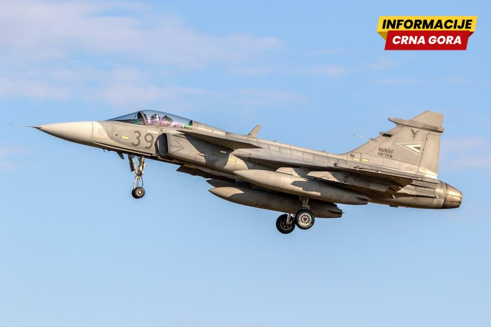 Mađar: Srušio se borbeni avion Gripen, pilot se uspješno katapultirao