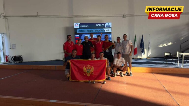 Prva medalja za Crnu Goru u Tarantu - Gracija Stjepčević bronzani u preciznom gađanju