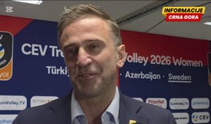 Sikirić: Crnogorska odbojka ima potencijal i vođstvo za još istorijskih rezultata