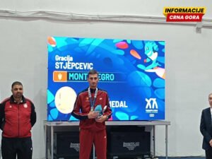Bronzana medalja zasijala oko vrata Gracije Stjepčevića