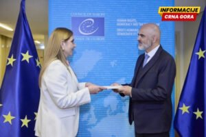 Šćepanović preuzela dužnost stalne predstavnice Crne Gore pri Savjetu Evrope