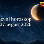 Dnevni horoskop za četvrtak, 27. avgust 2026.