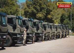 Krapović: 31 novo transportno vozilo za Vojsku Crne Gore