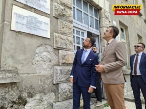 Milatović obišao zgradu u Kolašinu u kojoj je 1943. konstituisan ZAVNO