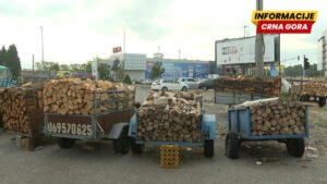 Media Biro: U Podgorici metar cijepanih drva do 100 eura, prodaja u padu zbog klima i solarnih panela