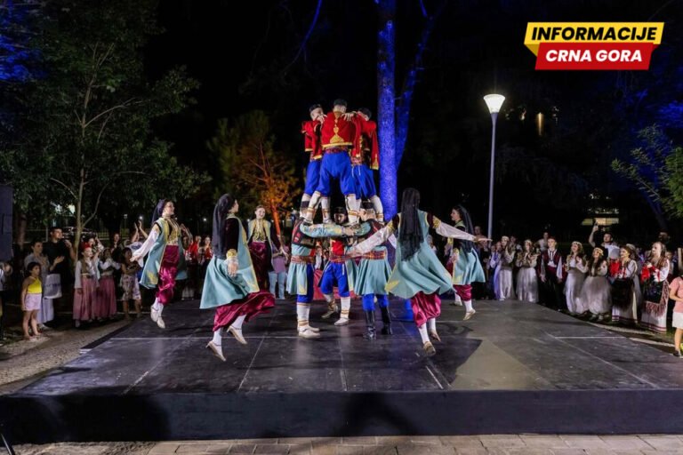 Podgorica: U Karađorđevom parku održan 11. Dječiji kamp i festival folklora "Montekamp 2026"
