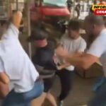 Napeto u Užicu zbog skupa SNS-a: Vučić govorio na mitingu, policija sprečavala građane da priđu trgu