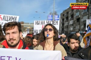 Studenti u blokadi: Građani Užica pokazali da se ne plaše vlasti i njihovih batinaša