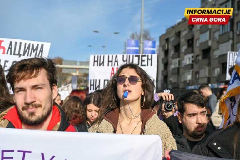 Studenti u blokadi: Građani Užica pokazali da se ne plaše vlasti i njihovih batinaša