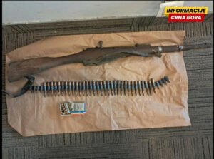 UP: Uhapšene dvije osobe, policajci oduzeli pušku i 40 metaka
