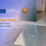 Unaprijeđena mobilnost u Tivtu: Postavljanje i uređenje pristupnih rampi na nekoliko lokacija u gradu